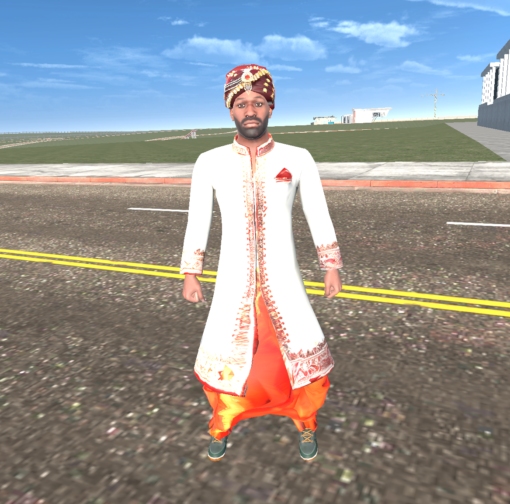 Dulha Franklin Mod Indian Bike Driving 3D