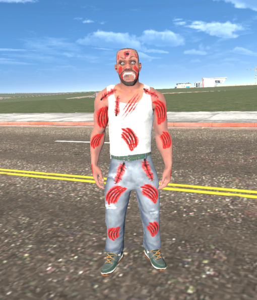 New Zombie Franklin Mod Indian Bike Driving 3d