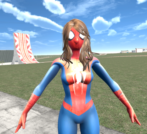 Girl Spiderman Addonped Mod Gta 5