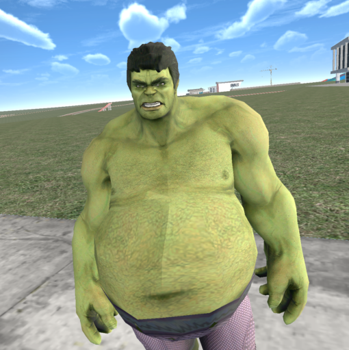 Big Stomach Hulk Addonped Mod Gta 5