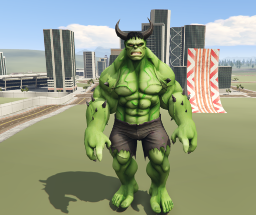 Giant Demon Hulk Addonped Gta 5